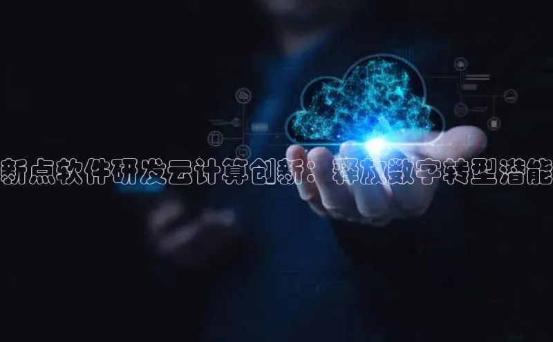 金年会·会官方入口登录彩讯股份新点软件研发云计算创新：释放数字转型潜能