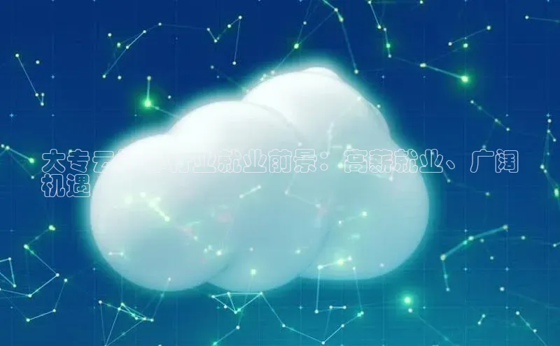黄金城app最新版下载路畅科技大专云计算行业就业前景：高薪就业、广阔
机遇